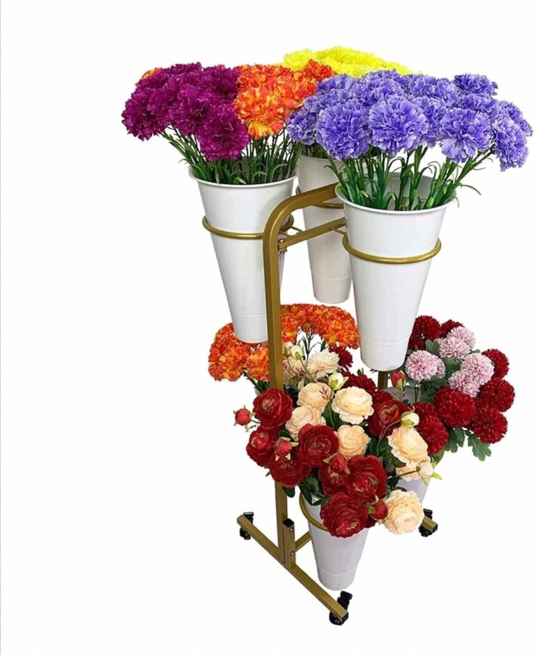 Image 1 of best movable plant stand with wheels