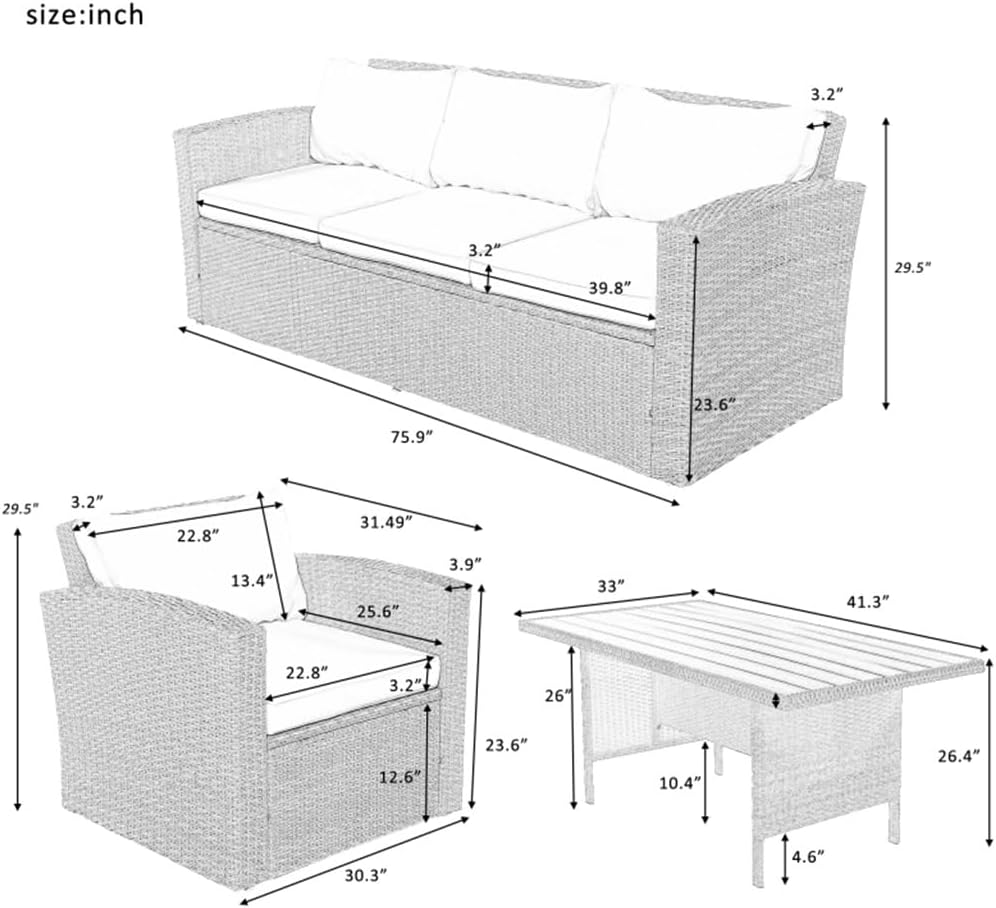 Step-by-step guide for best outdoor wicker conversation set,outdoor wicker furniture worth buying,4-piece patio set pros cons,PE rattan furniture vs alternatives,should I buy a wicker sofa set,weather-resistant patio furniture set - complete tutorial