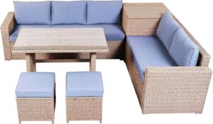 Image 1 of best patio conversation set