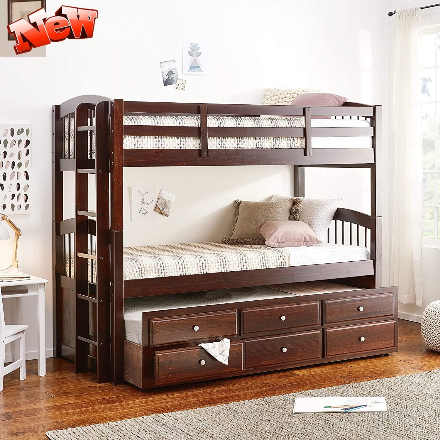 best twin over twin bunk bed with trundle,twin over twin bunk bed worth buying,twin bunk bed with trundle pros cons,best bunk bed with storage drawers,twin over twin bunk bed vs alternatives,should I buy a bunk bed with trundle - detailed features and technical specifications