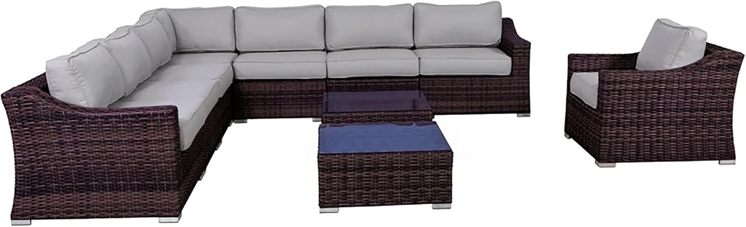 best wicker 7 person seating group,7 person patio seating set pros cons,wicker sectional worth buying,Living Source International wicker quality,best outdoor wicker seating group,should I buy fully assembled wicker sofa performance testing and real-world results