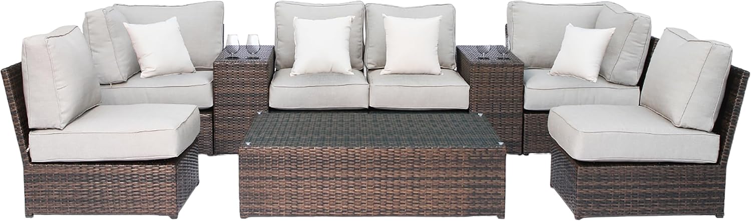 best wicker sectional set,should I buy wicker sectional,wicker sectional pros cons,weather resistant wicker sectional,patio sectional worth buying,best outdoor wicker seating - detailed features and technical specifications