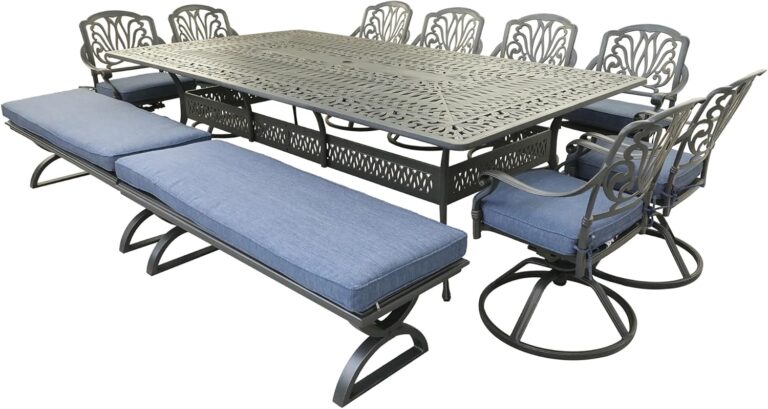 Image 1 of buy 108 inch aluminum dining set