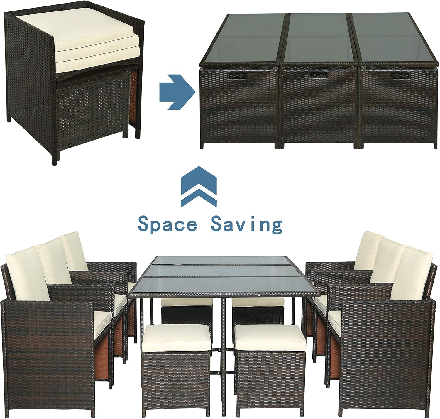 buy 11 piece rattan dining set,best outdoor wicker dining sets,patio conversation set pros cons,rattan dining set worth buying,durable patio furniture set,11 piece patio set for entertaining performance testing and real-world results