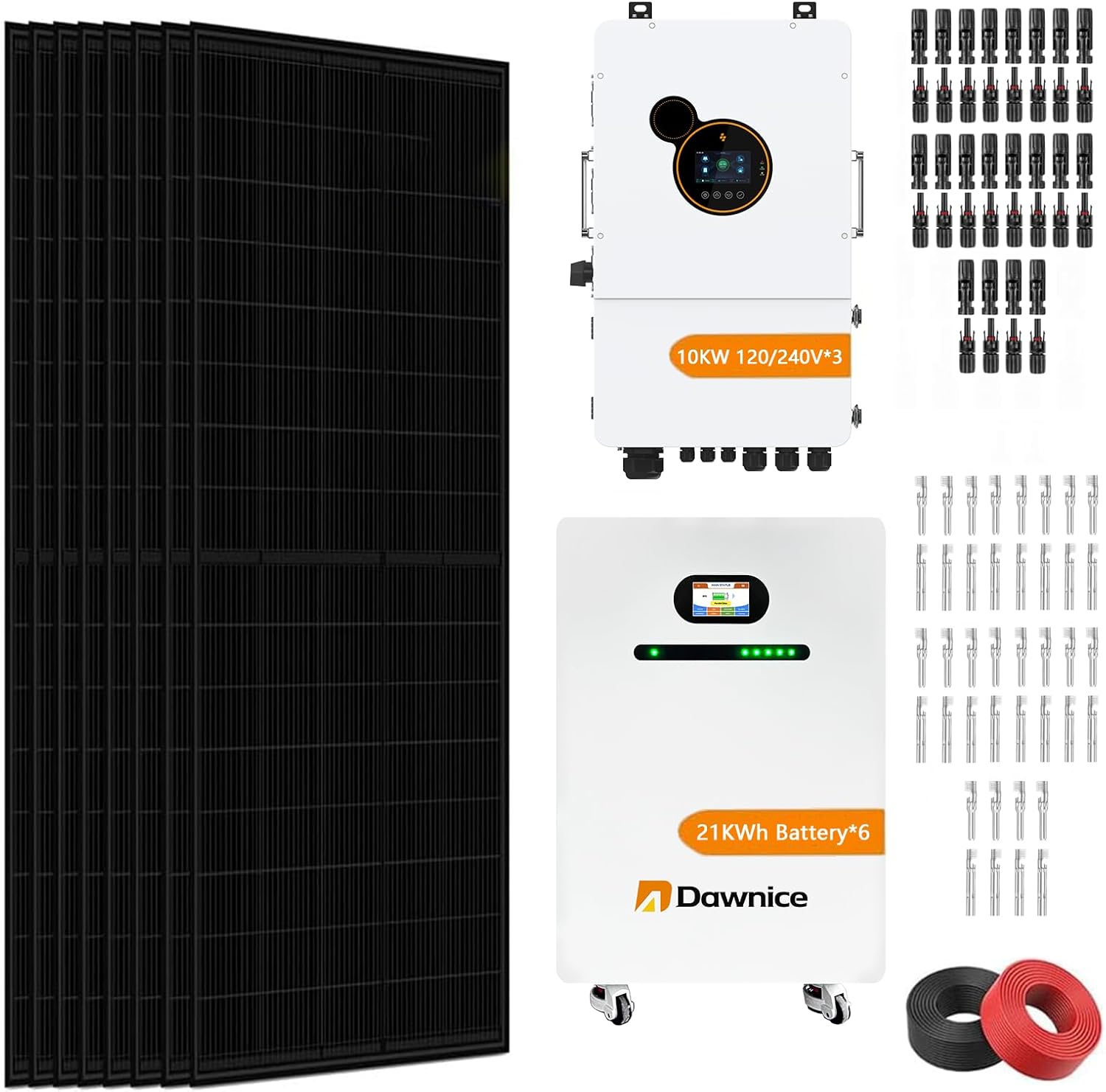 buy 17KW hybrid solar power system,17KW solar system worth buying,best hybrid solar power system,17KW solar kit pros cons,Dawnice solar system honest,17KW solar vs alternatives - detailed features and technical specifications