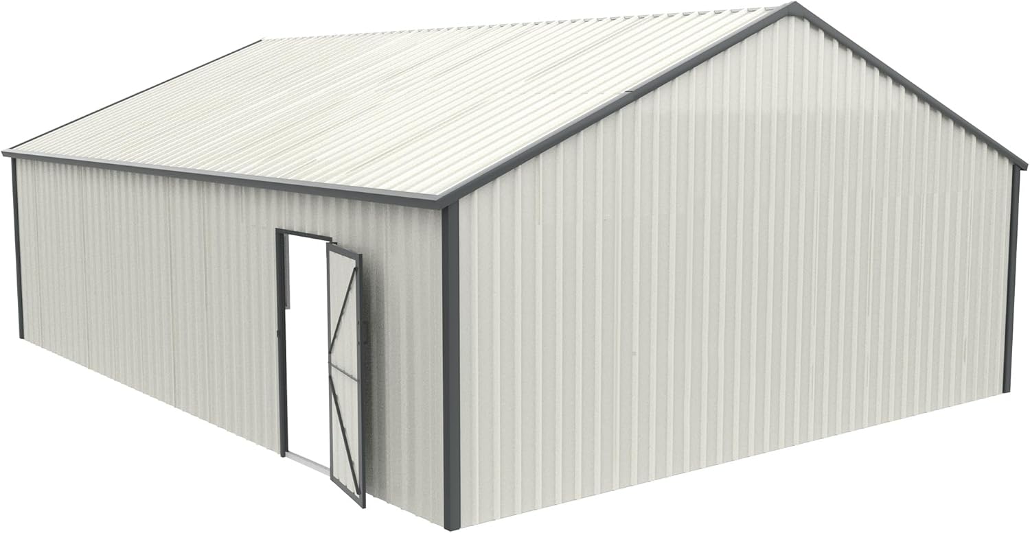 buy 25x33 metal garage shed,should I buy a 25x33 metal shed,25x33 metal shed vs wood,25x33 metal shed pros cons,best large metal garage shed,25x33 metal shed worth buying unboxing and complete package contents