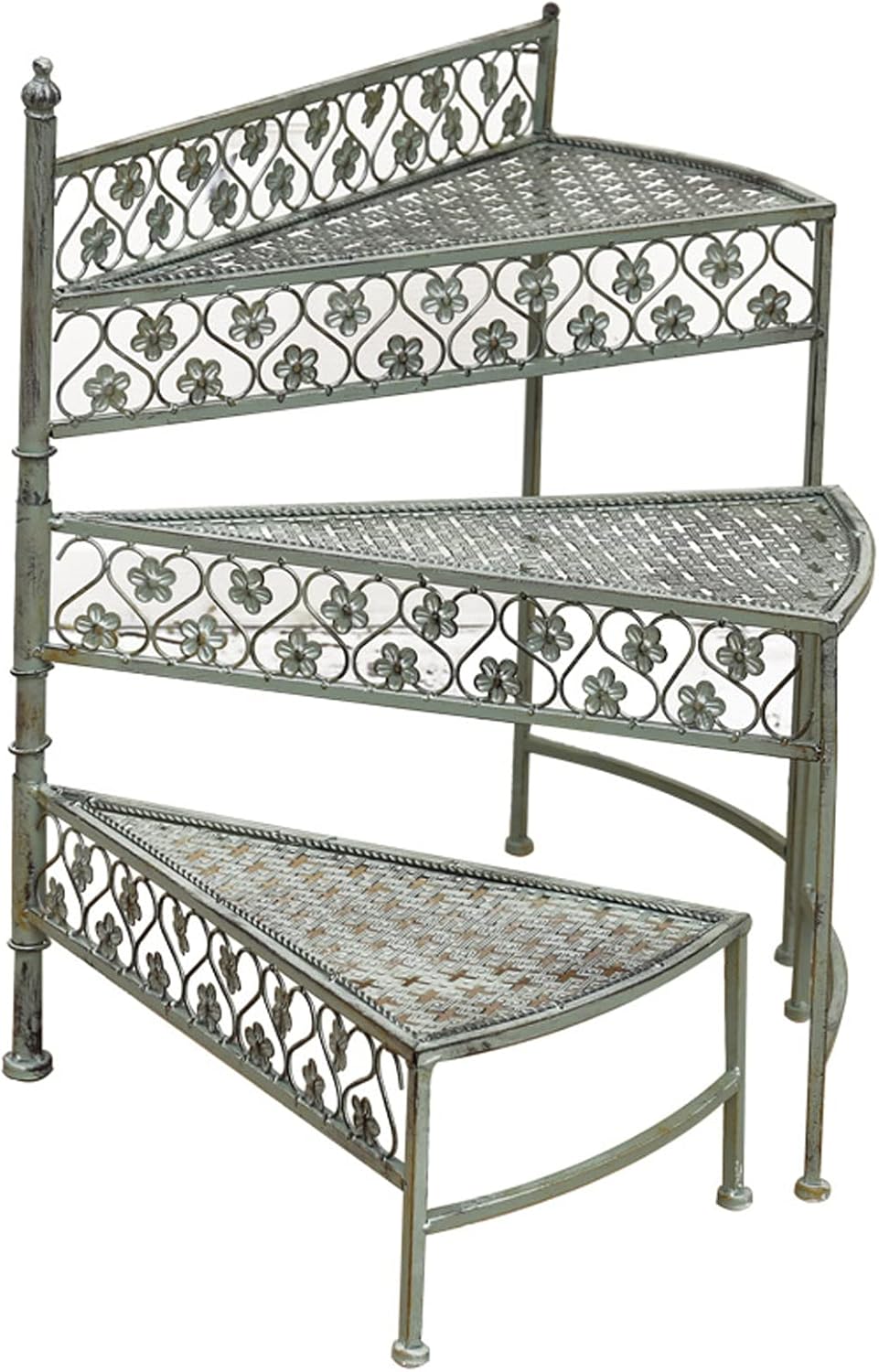 buy 3 tier fan flower stand,3 tier plant stand worth buying,best iron flower stand for balcony,MIIKHI plant stand pros cons,fan shaped steps plant stand,should I buy a 3 tier flower stand - detailed features and technical specifications