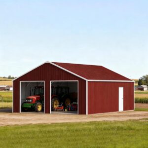 Image 1 of buy 33x25 metal garage barn
