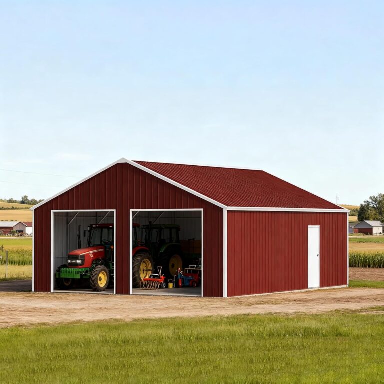 Image 1 of buy 33x25 metal garage barn