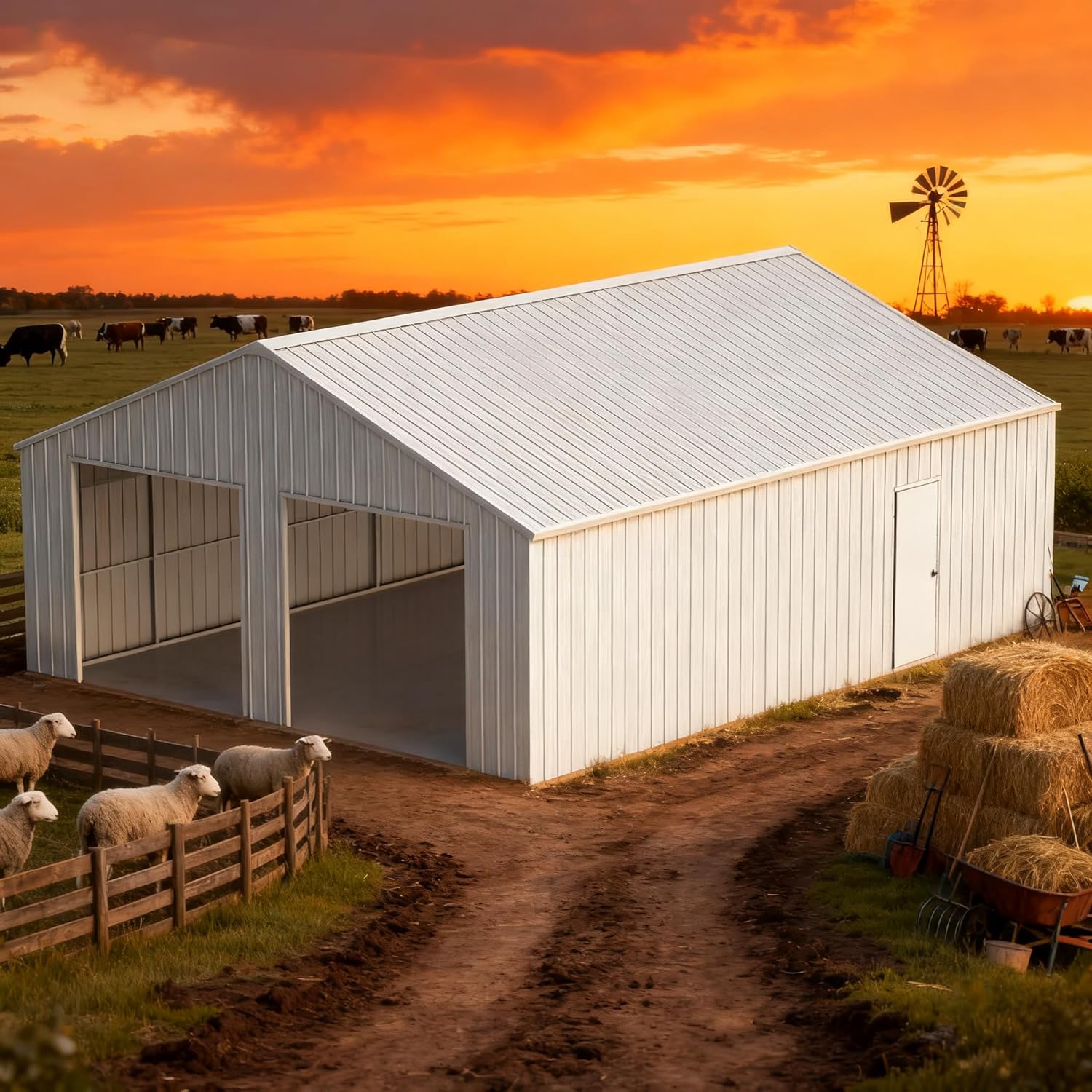 buy 33x25 metal garage barn,33x25 metal garage barn worth buying,TTBKA metal barn pros cons,best 33x25 metal garage,33x25 metal barn vs alternatives,should I buy a 33x25 metal barn unboxing and complete package contents