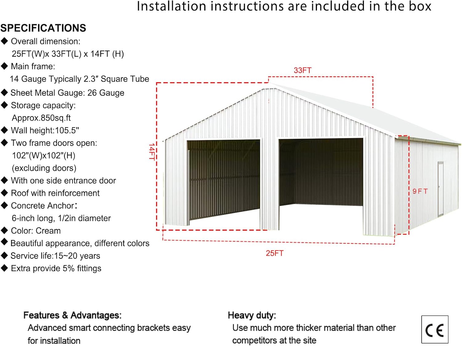 Step-by-step guide for buy 33x25 metal garage barn,33x25 metal garage barn worth buying,TTBKA metal barn pros cons,best 33x25 metal garage,33x25 metal barn vs alternatives,should I buy a 33x25 metal barn - complete tutorial