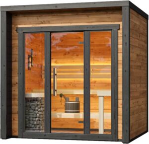 Image 1 of buy 4 person outdoor sauna cubo xs