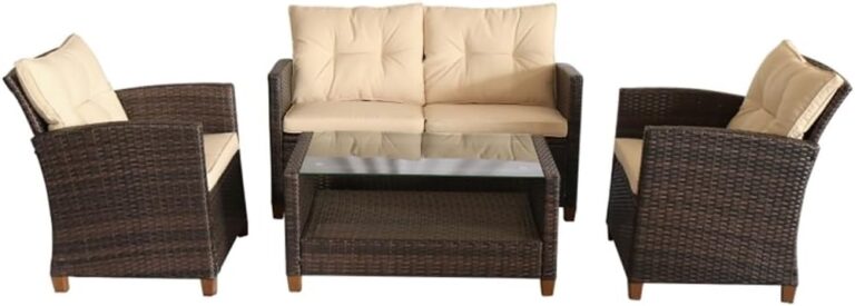 Buy 4 Piece Patio Furniture Set: Honest Pros & Cons Guide 36 Image 1 of buy 4 piece patio furniture set