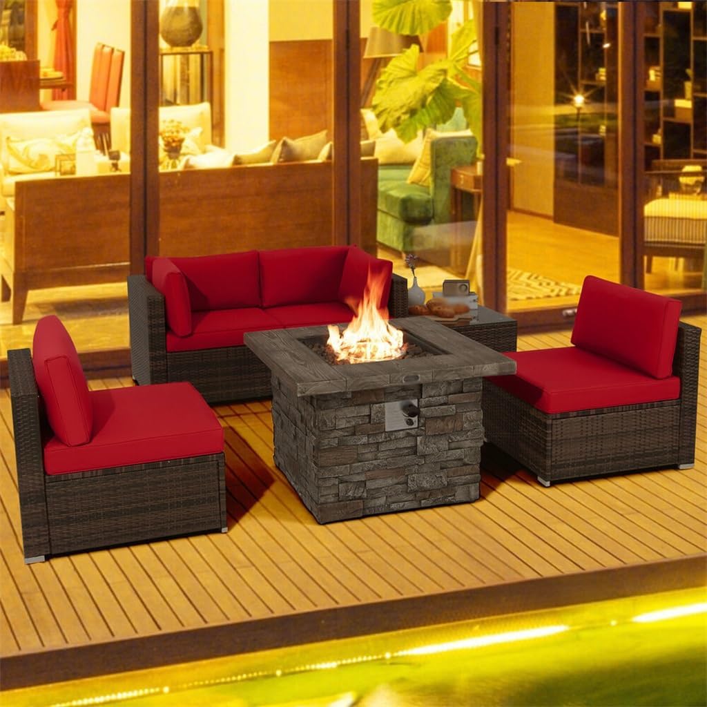 Step-by-step guide for buy 6 piece patio set with fire pit,patio set with fire pit worth it,6 piece wicker set pros cons,best outdoor furniture with fire table,should I buy a fire pit patio set,rattan fire pit set vs alternatives - complete tutorial
