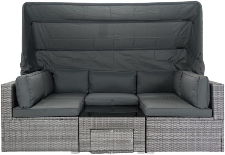 Image 1 of buy 7 piece patio furniture set with canopy