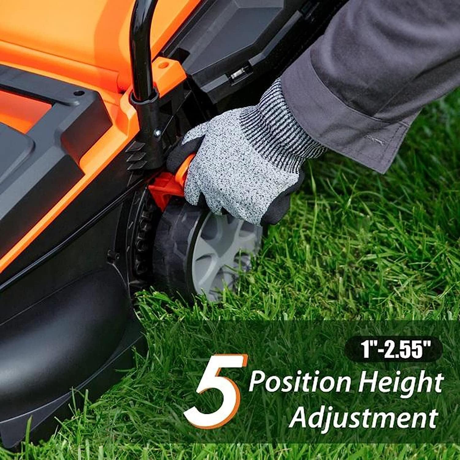 buy AMYYTL 24V electric lawn mower,best cordless self-propelled mower,AMYYTL 24V mower pros cons,should I buy a 33cm electric mower,cordless mower worth it for small lawn,2-in-1 bagging mulching mower performance testing and real-world results