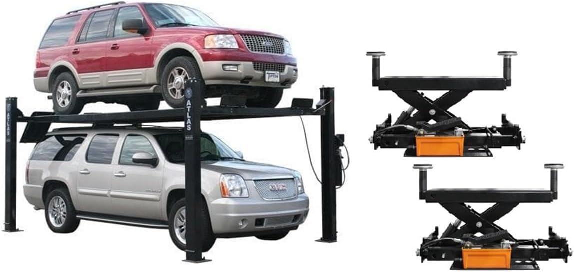 buy Atlas PRO9000 4 post lift combo,Atlas PRO9000 RJ6 rolling jacks worth it,best 4 post lift with rolling jacks,Atlas PRO9000 pros cons,should I buy Atlas PRO9000 lift,Atlas PRO9000 vs alternatives - detailed features and technical specifications
