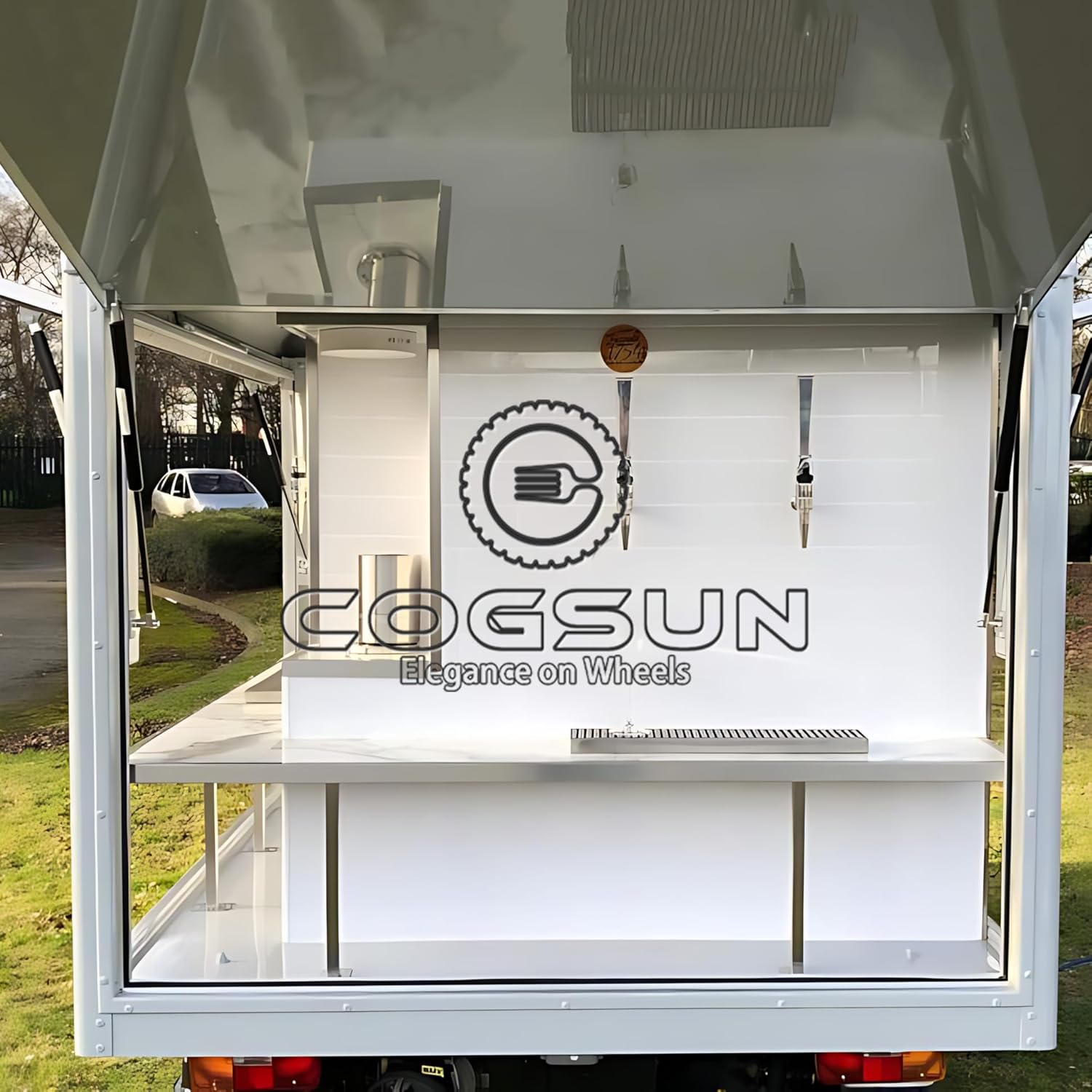 buy COGSUN APE food trailer,COGSUN APE trailer worth buying,best electric concession trailer,APE food truck pros cons,COGSUN beer trailer vs alternatives,should I buy an APE food truck unboxing and complete package contents