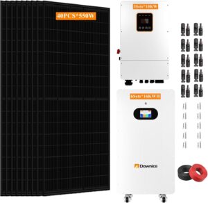 Image 1 of buy Dawnice 30KW hybrid solar kit