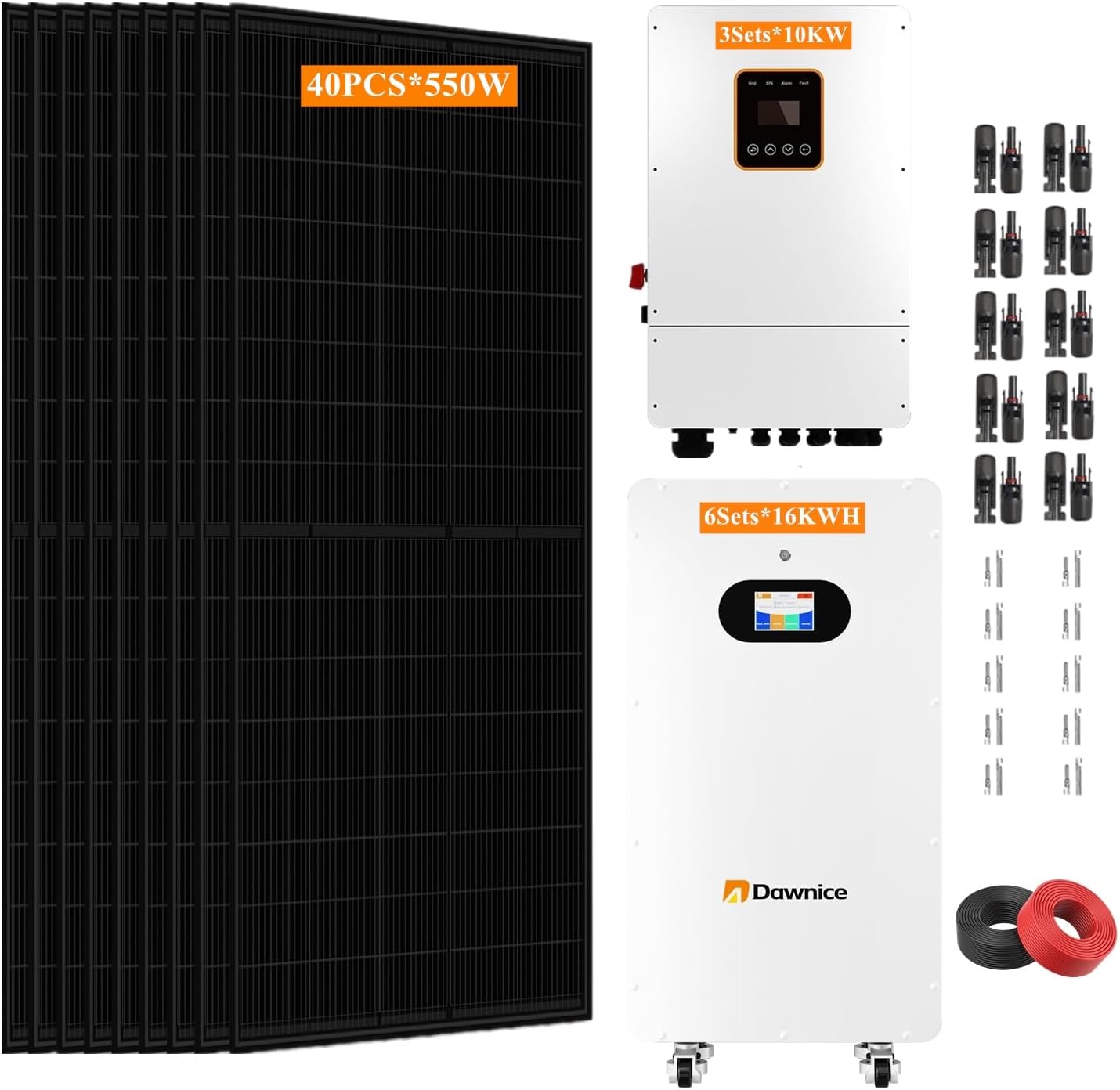Step-by-step guide for buy Dawnice 30KW hybrid solar kit,Dawnice solar system worth buying,30KW hybrid solar kit pros cons,best 30KW solar power system,Dawnice vs other solar kits,should I buy a 30KW solar system - complete tutorial