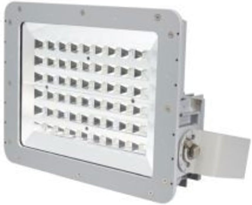 Eaton FMVA25LCY floodlight unboxing with complete package contents and mounting hardware