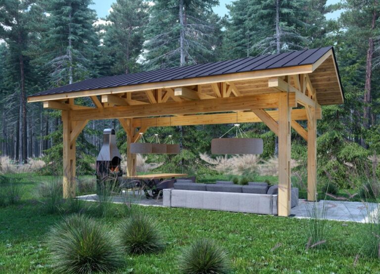 Image 1 of buy EcoHouseMart timber carport