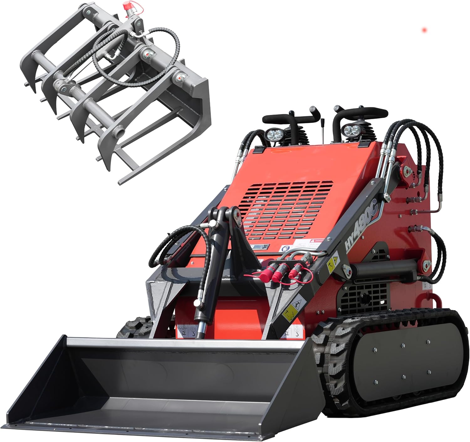buy HY480C mini skid steer,HY480C mini skid steer price,best mini skid steer for landscaping,HY480C grapple loader pros cons,is HY480C skid steer worth it,HY480C vs other mini skid steers - detailed features and technical specifications