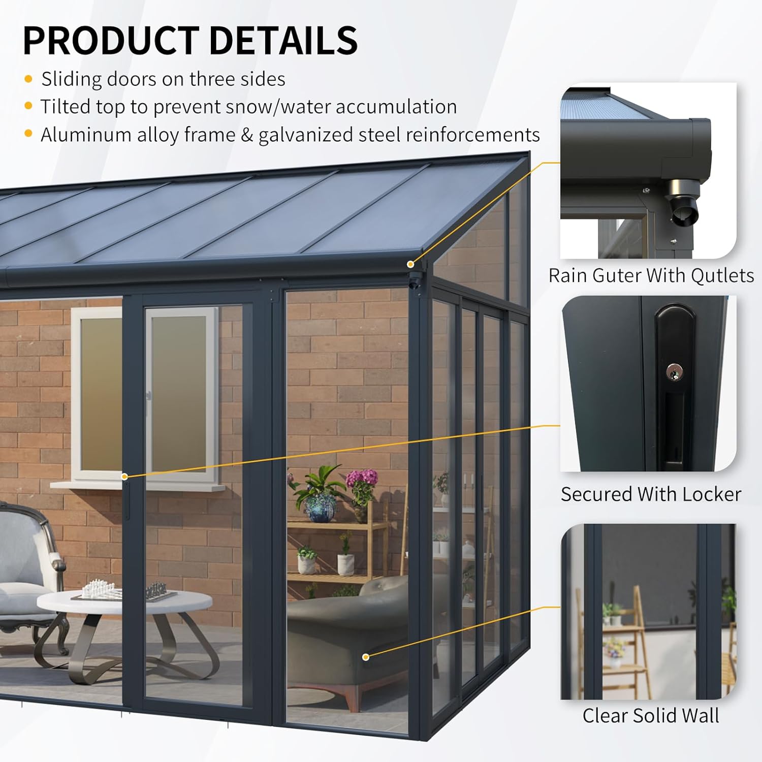 Step-by-step guide for buy Lranocsy 10x14 sunroom,Lranocsy sunroom worth buying,best permanent sunroom for patio,10x14 solarium pros cons,Lranocsy vs other sunrooms,should I buy a lean-to gazebo - complete tutorial