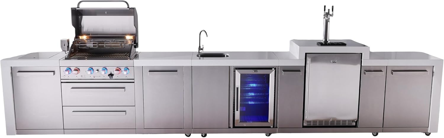 Step-by-step guide for buy Mont Alpi outdoor island grill,Mont Alpi outdoor island grill pros cons,Mont Alpi 4 burner gas grill worth buying,best built in grill with refrigerator kegerator,should I buy Mont Alpi grill,Mont Alpi vs other outdoor kitchen islands - complete tutorial