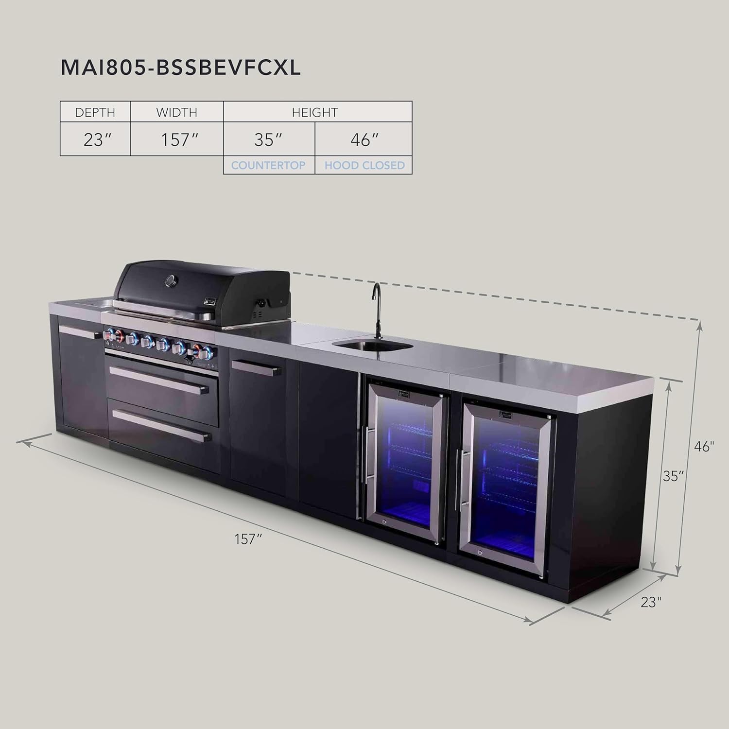 Step-by-step guide for Mont Alpi outdoor kitchen island complete tutorial
