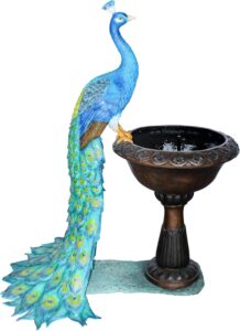 Image 1 of buy Nifao bronze peacock fountain