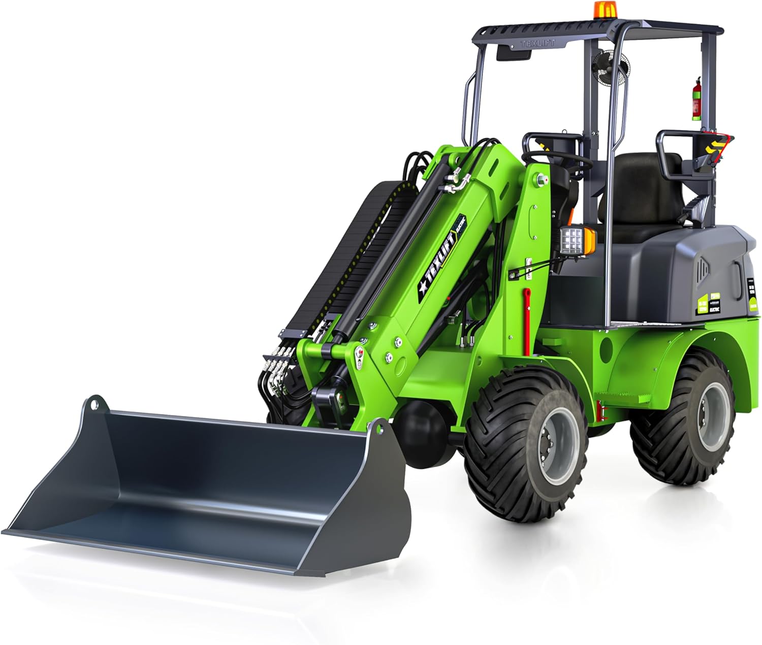 buy TEXLIFT electric mini skid steer,TEXLIFT US-TXL132 PRO worth buying,best electric mini wheel loader,electric skid steer pros and cons,should I buy a TEXLIFT loader,TEXLIFT vs other electric loaders - detailed features and technical specifications