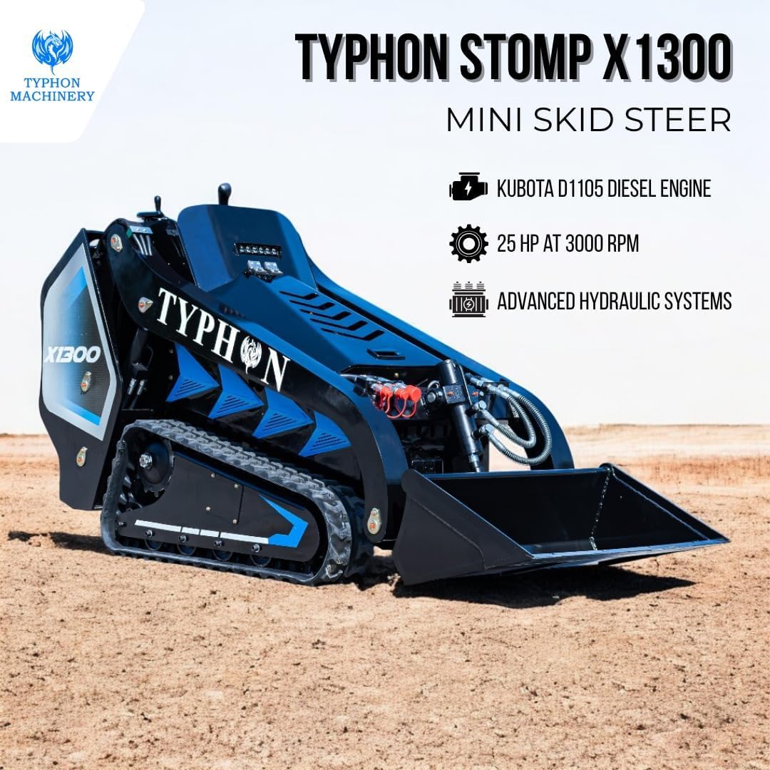 buy TYPHON STOMP X1300,TYPHON STOMP X1300 worth buying,TYPHON STOMP X1300 pros cons,best compact track loader,TYPHON STOMP X1300 vs alternatives,should I buy a TYPHON STOMP unboxing and complete package contents