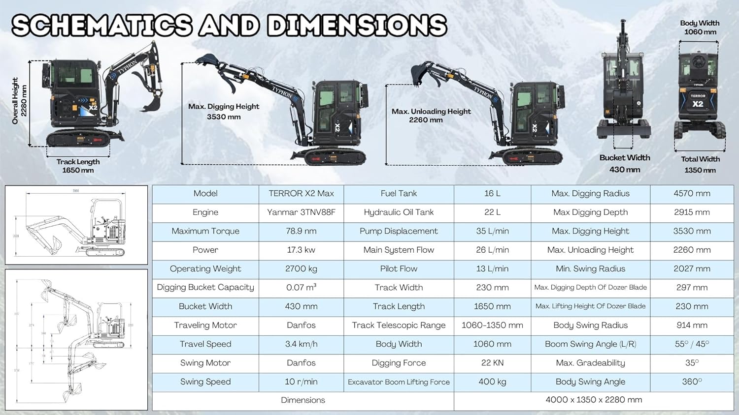 buy TYPHON TERROR X2 MAX mini excavator,TYPHON TERROR X2 MAX worth buying,TYPHON TERROR X2 MAX pros cons,best 2.7 ton mini excavator,TYPHON TERROR X2 MAX vs alternatives,should I buy TYPHON TERROR X2 MAX performance testing and real-world results