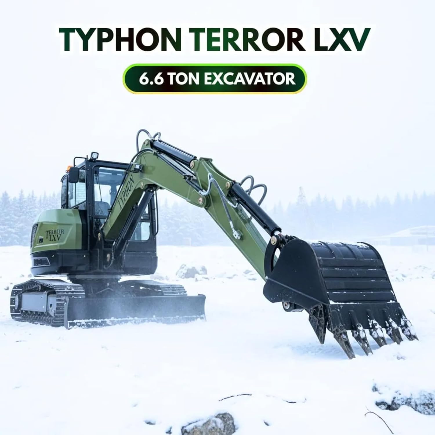 buy TYPHON Terror LXV excavator,TYPHON Terror LXV worth buying,best 6.6 ton mini excavator,TYPHON Terror LXV pros cons,TYPHON excavator vs alternatives,should I buy a TYPHON excavator unboxing and complete package contents