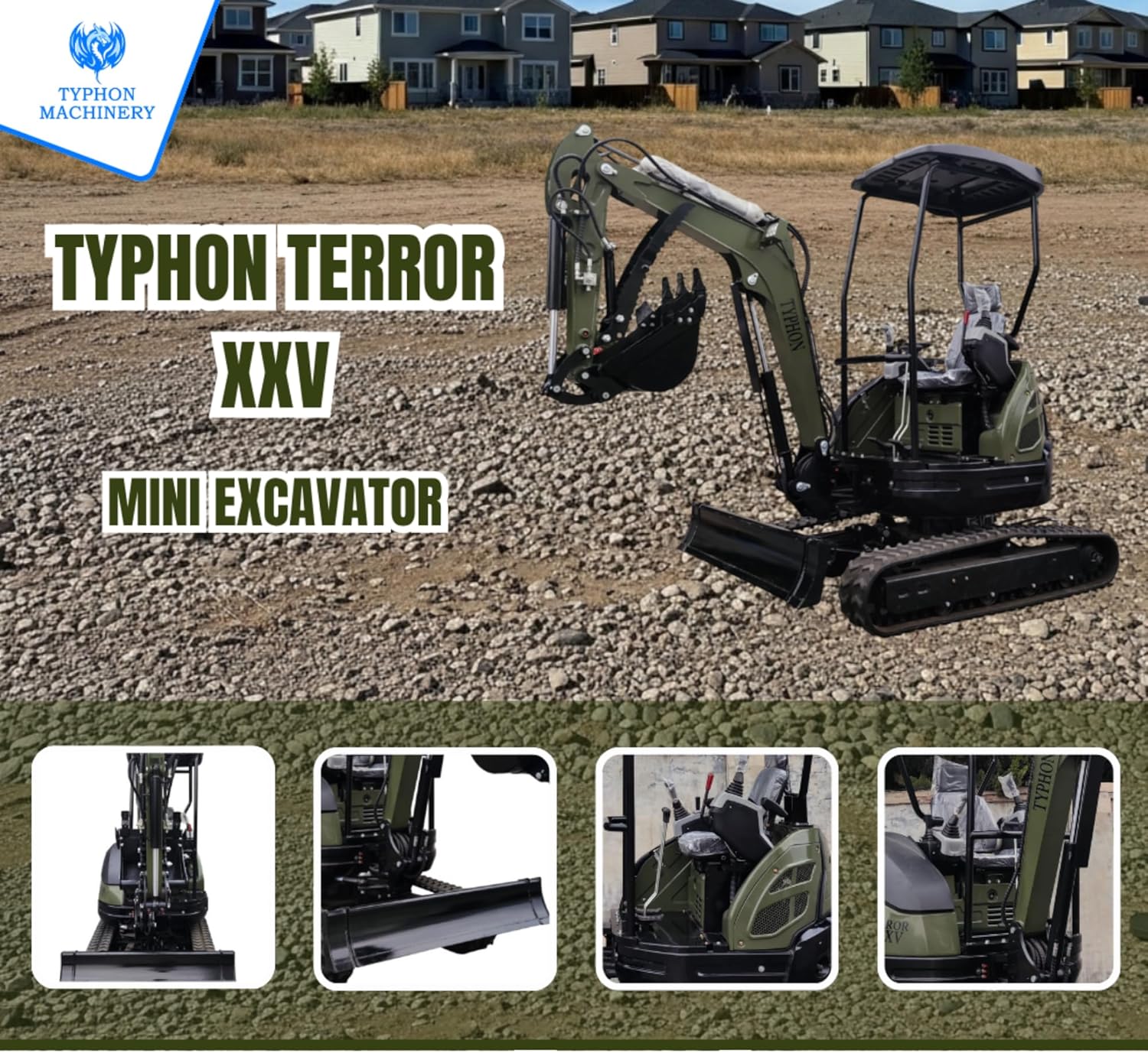 buy TYPHON Terror XXV excavator,TYPHON Terror XXV worth buying,TYPHON Terror XXV pros cons,best 2.5 ton mini excavator,TYPHON Terror vs alternatives,should I buy a TYPHON excavator performance testing and real-world results