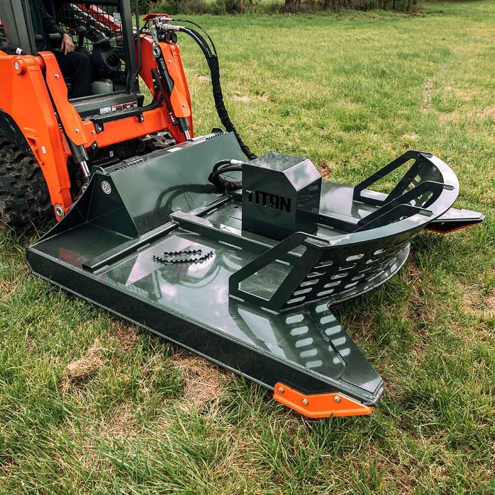 buy Titan Attachments 72 brush cutter,Titan Attachments 72 brush cutter pros cons,Titan Attachments brush cutter worth buying,Titan Attachments vs Blue Diamond brush cutter,should I buy Titan Attachments brush cutter,best 72 skid steer brush cutter unboxing and complete package contents