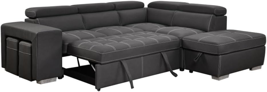 buy YWMLFZ 105 sectional sleeper sofa,YWMLFZ sectional sofa worth buying,105 sleeper sofa pros cons,YWMLFZ sectional vs alternatives,should I buy a YWMLFZ sleeper sofa,best modular sleeper sofa with storage unboxing and complete package contents