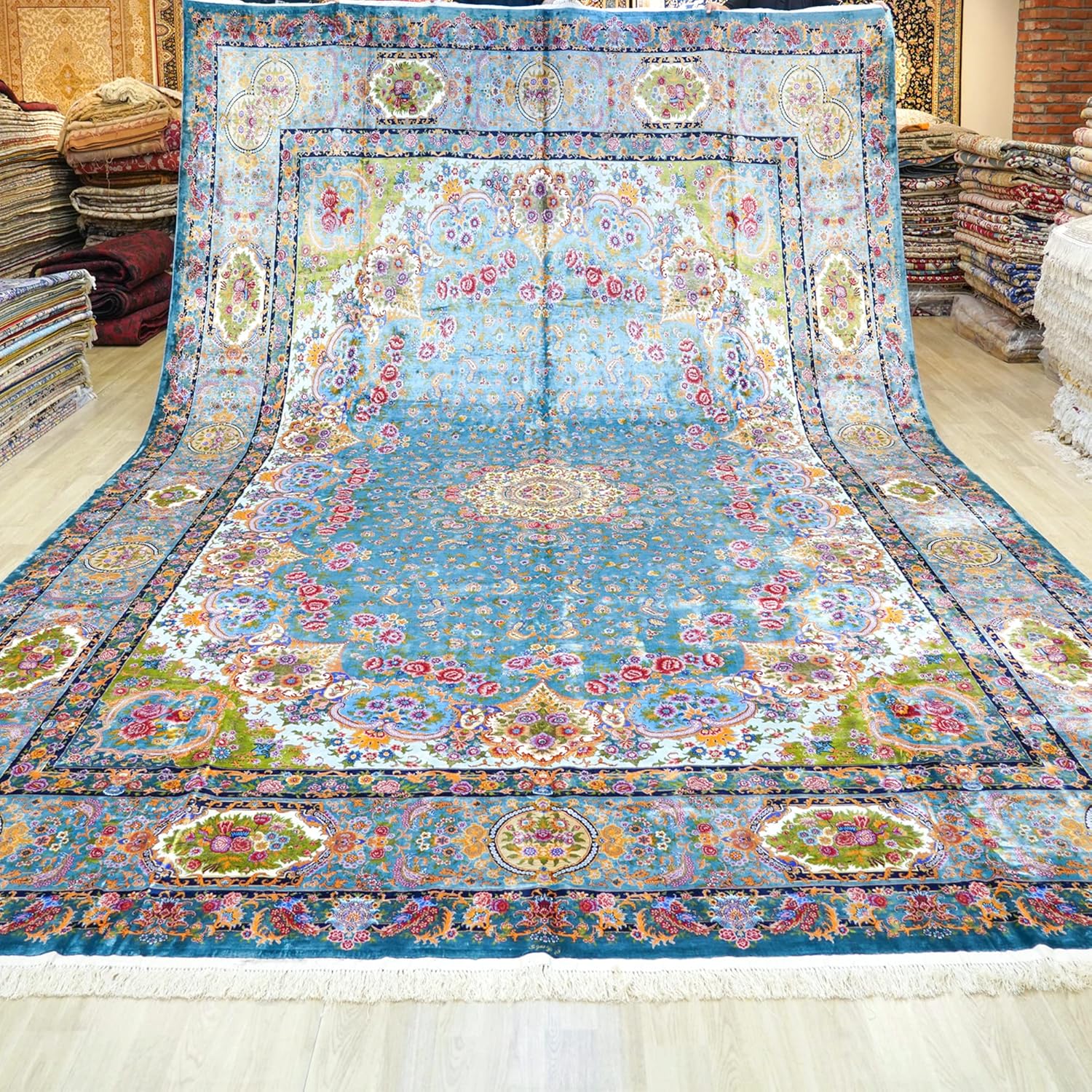 buy Yuchen silk carpet,Yuchen silk rug worth buying,best hand knotted silk rugs,Yuchen silk carpet pros cons,Yuchen vs other silk rugs,should I buy a Yuchen silk rug - detailed features and technical specifications