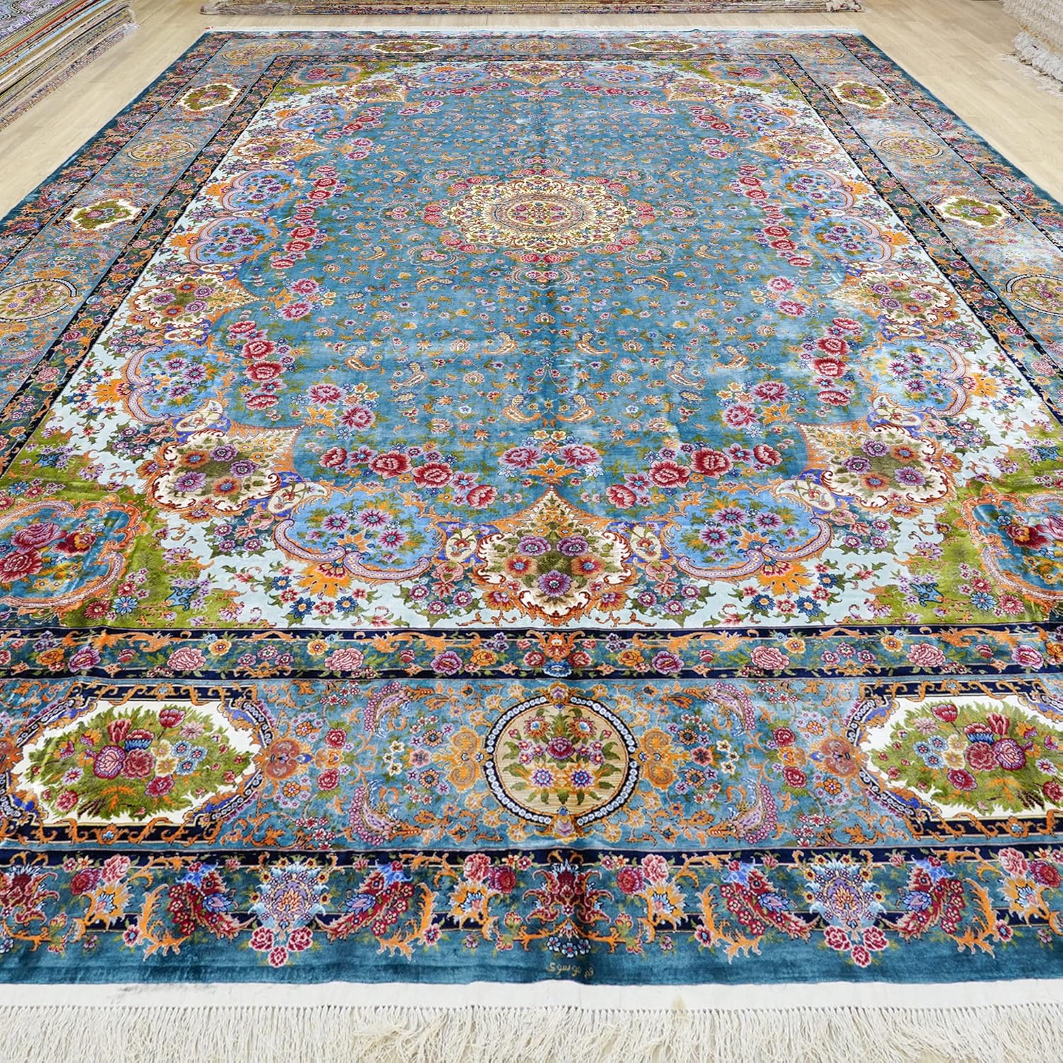 buy Yuchen silk carpet,Yuchen silk rug worth buying,best hand knotted silk rugs,Yuchen silk carpet pros cons,Yuchen vs other silk rugs,should I buy a Yuchen silk rug unboxing and complete package contents