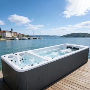 Image 1 of buy acrylic outdoor swim spa
