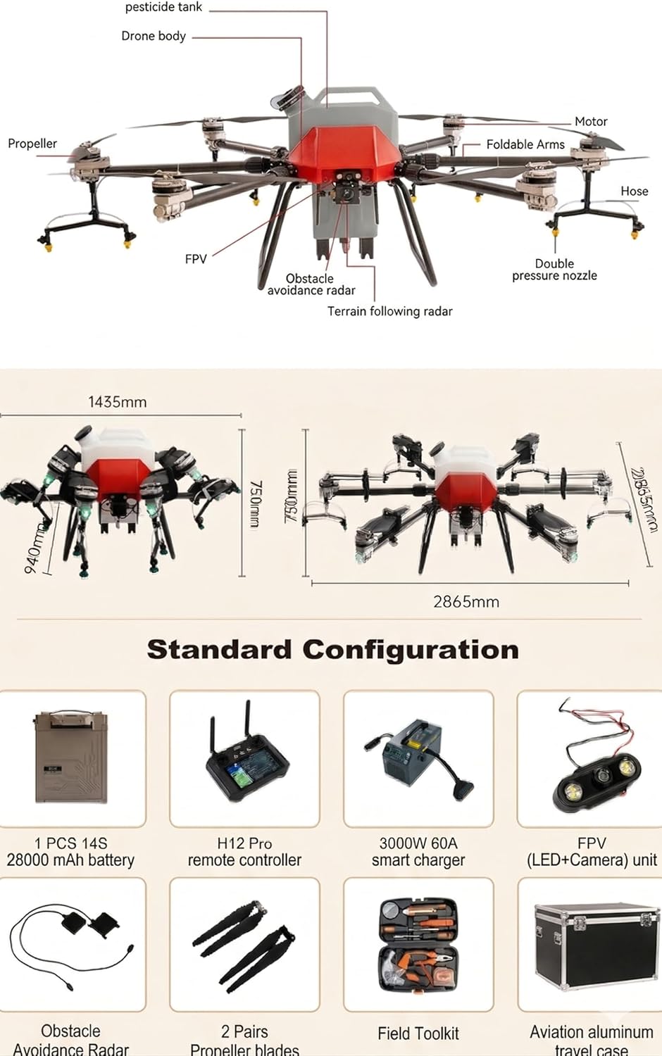 buy agricultural drone,agricultural drone worth it,best crop sprayer drone,agricultural drone pros cons,should I buy sprayer drone,heavy duty drone for farming unboxing and complete package contents