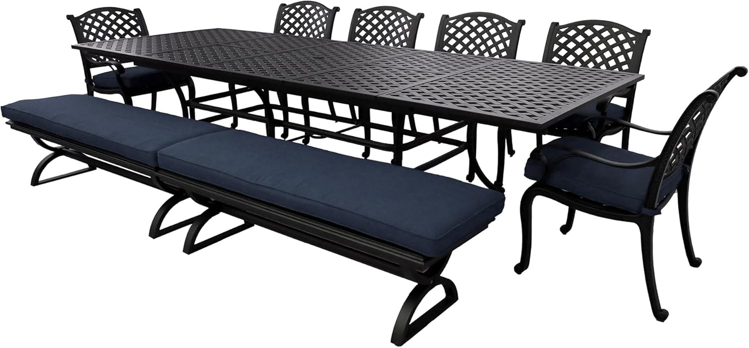 buy aluminum dining set,aluminum dining set worth it,best outdoor dining set for 10,aluminum vs wicker dining set,should I buy a cast aluminum dining set,patio dining set pros cons - detailed features and technical specifications