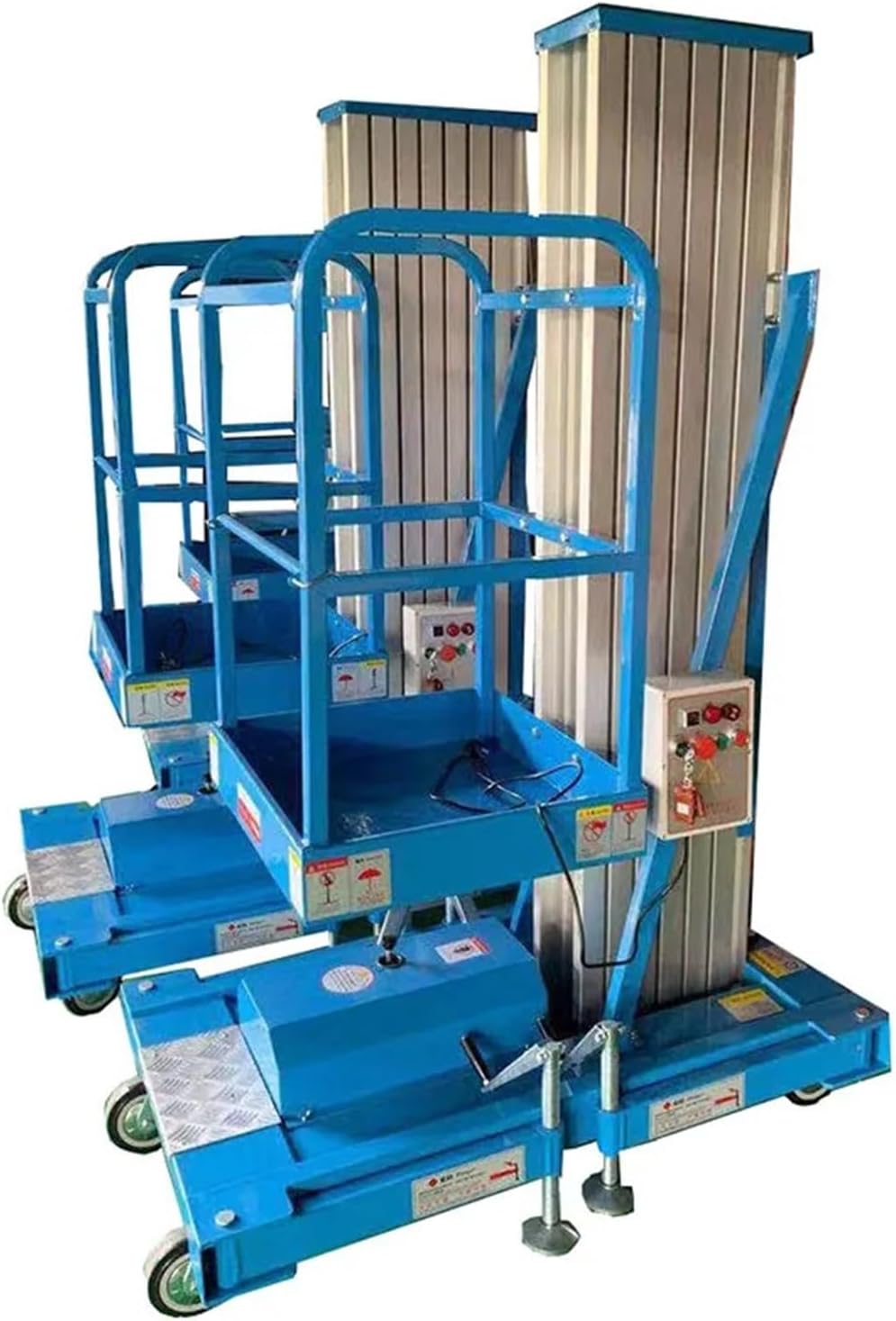 buy aluminum mobile hydraulic lift,should I buy a hydraulic mast lift,aluminum mobile lift vs scissor lift,electric one man lift pros cons,heavy duty aerial lift worth buying,best construction lift for workers - detailed features and technical specifications