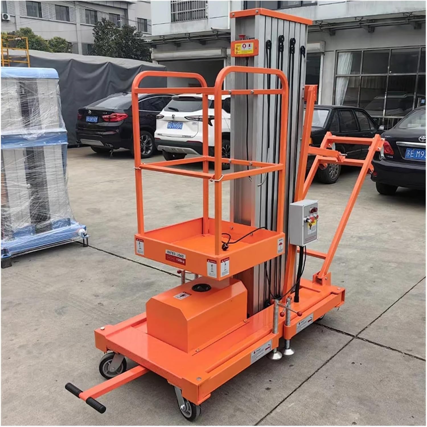 buy aluminum mobile hydraulic lift,should I buy a hydraulic mast lift,aluminum mobile lift vs scissor lift,electric one man lift pros cons,heavy duty aerial lift worth buying,best construction lift for workers performance testing and real-world results