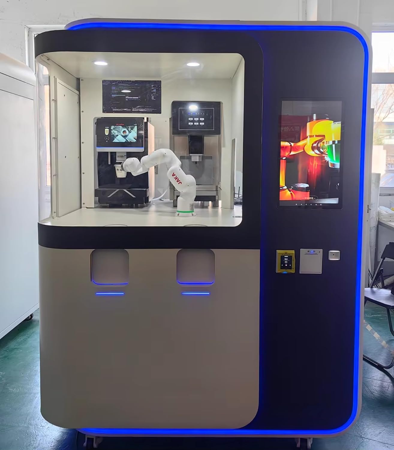 buy automatic coffee vending robot,coffee vending robot worth buying,best commercial coffee vending machine,automatic coffee robot pros cons,should I buy a coffee vending robot,coffee robot vs traditional vending - detailed features and technical specifications