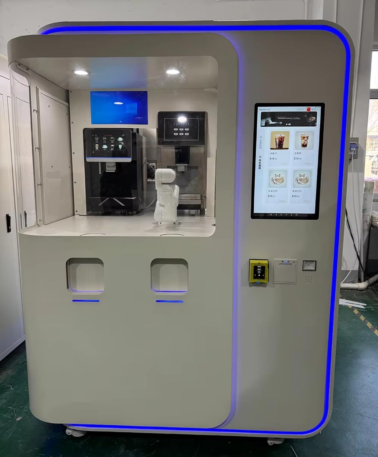 buy automatic coffee vending robot,coffee vending robot worth buying,best commercial coffee vending machine,automatic coffee robot pros cons,should I buy a coffee vending robot,coffee robot vs traditional vending unboxing and complete package contents