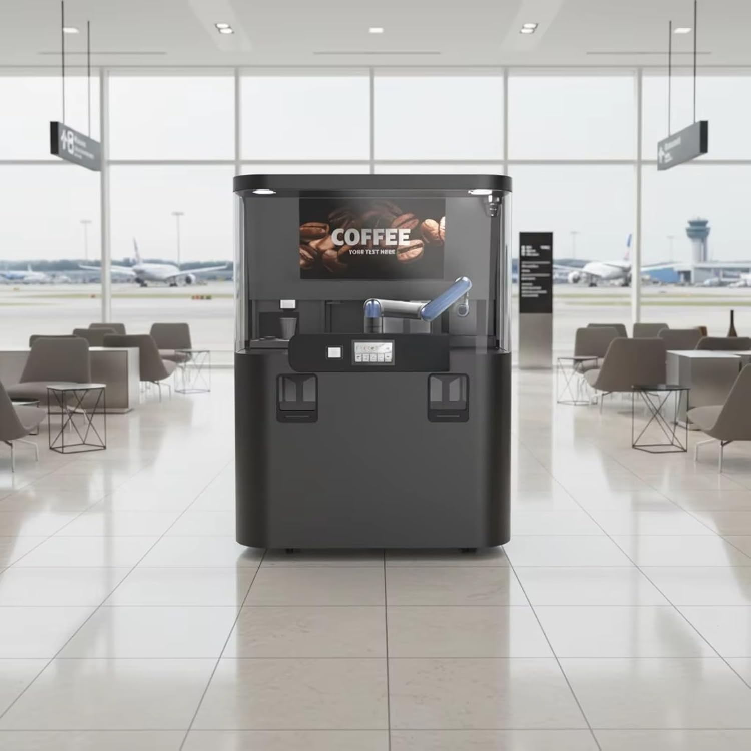 buy coffee robot vending machine,coffee robot worth buying,coffee robot pros cons,best commercial coffee vending machine,coffee robot vs traditional machine,should I buy a coffee robot - detailed features and technical specifications