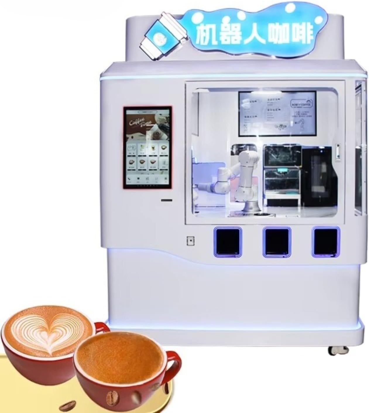 buy commercial coffee vending machine,commercial coffee robot worth buying,best robotic coffee machine for business,coffee vending machine pros and cons,should I buy a robotic pour over brewer,commercial coffee machine vs alternatives unboxing and complete package contents