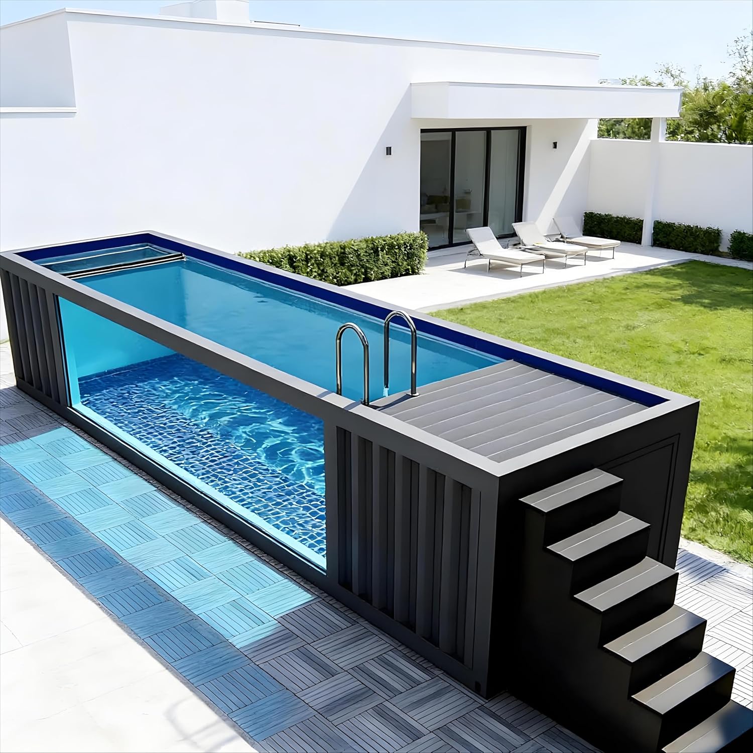 buy container swimming pool,container pool pros cons,best container swimming pool,should I buy a container pool,container pool vs traditional pool,container pool worth buying - detailed features and technical specifications